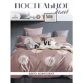 Постельное белье евро сатин