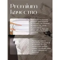 Постельное белье семейное на резинке Boris