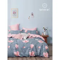Постельное белье семейное на резинке Boris