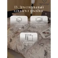 Постельное белье 2 спальное на резинке Boris