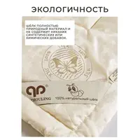 Одеяло шелковое евро всесезонное