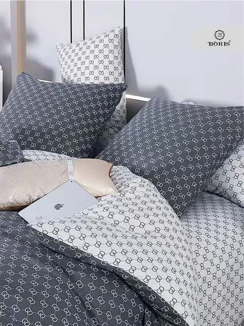 Постельное белье семейное сатин хлопок