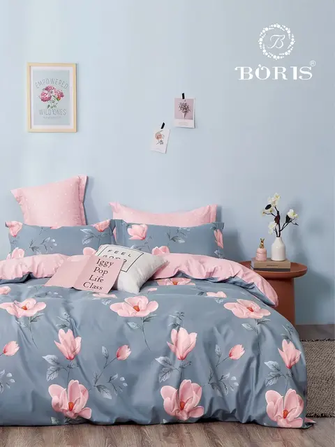Постельное белье 2 спальное на резинке Boris